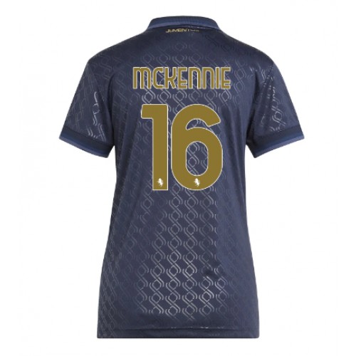 Fotbalové Dres Juventus Weston McKennie #16 Dámské Alternativní 2024-25 Krátký Rukáv